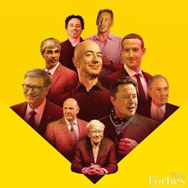 比爾·蓋茨跌出前兩名！福布斯美國富豪榜釋出，貝佐斯、馬斯克分列第一、第二