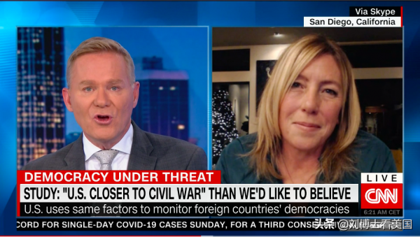 驚爆！美中情局研究小組專家成員稱：美國離內戰比想象的要近得多