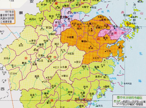 浙江省的區劃調整，11個地級市之一，杭州市為何有13個區縣？