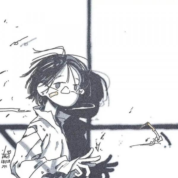 超治癒的動漫頭像｜月落星沉