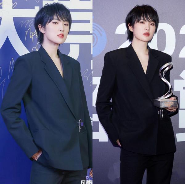 姚安娜風格大變差點認不出!氣場“蓋過”姐姐!全黑穿搭星味十足 姚安娜風格大變差點認不出!氣場“蓋過”姐姐!全黑穿搭星味十足