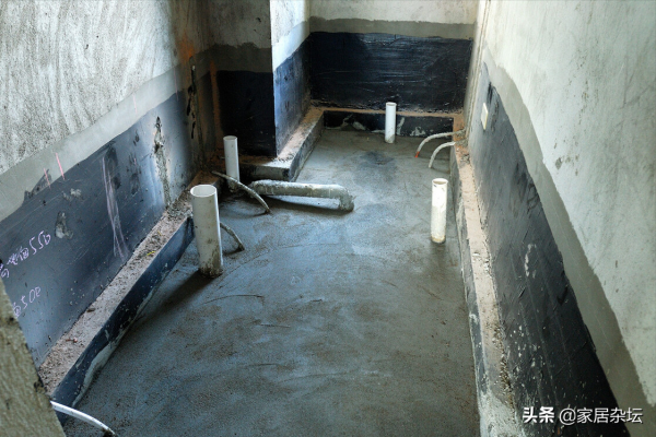 下沉式衛生間回填，要避開4點，漏水返味就基本不會出現了