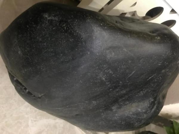 和田玉黑青料價值有多高?巨型黑青籽料原石,重達100斤 和田玉黑青料價值有多高?巨型黑青籽料原石,重達100斤