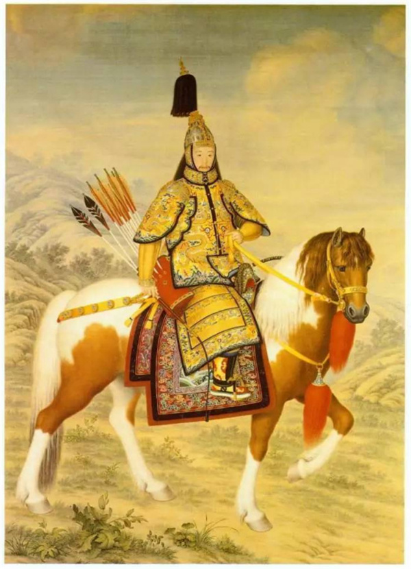 乾隆的“真容”，被一位西洋畫師畫下成鎮館之寶，原來乾隆長這樣