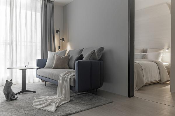 E裝平臺｜為退休日常抹上莫蘭迪色，桃園 28 坪北歐簡約閒居