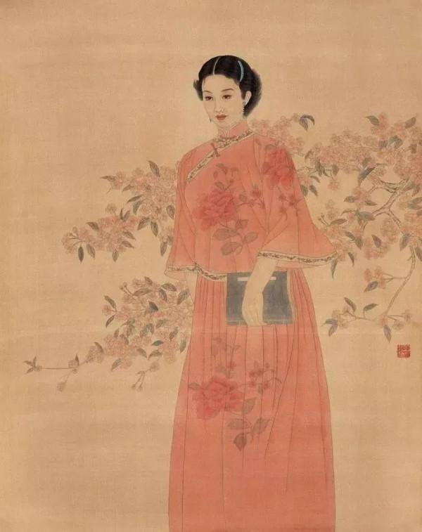 陳晶作品《滿園春色》扯掉傳統與現代藝術最後一層薄紗展現女性美