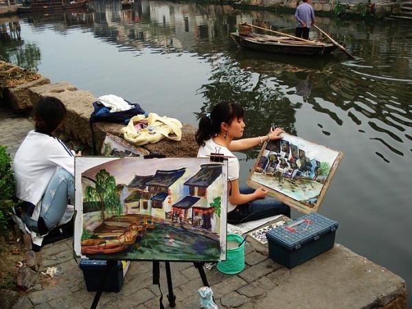 一個人的水鄉行：西塘，夜色裡的邂逅