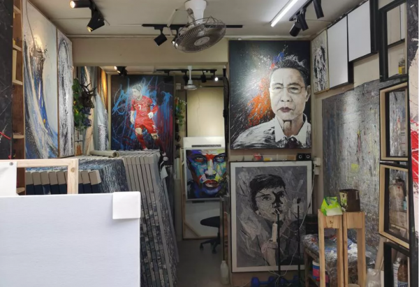 中國油畫第一村，臨摹超過10萬張梵高作品，畫了近30年