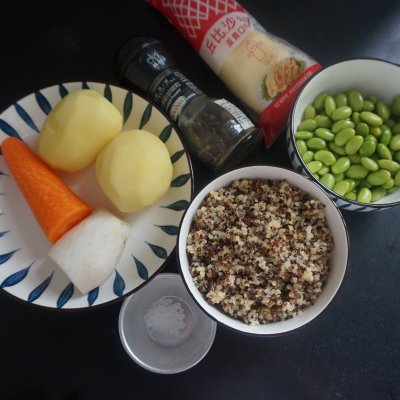 #一起土豆沙拉吧# 土豆沙拉彩虹能量碗