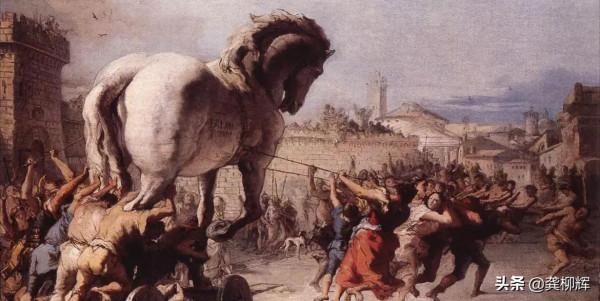 特洛伊木馬｜5萬大軍兵臨城下，對峙多年，最後靠一隻木馬來取勝