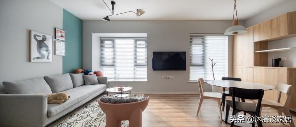 拆牆挪位後,她讓小家實現“大橫廳”,採光好,動線流暢,好舒服 拆牆挪位後,她讓小家實現“大橫廳”,採光好,動線流暢,好舒服