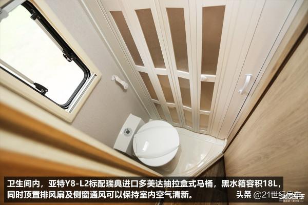 外形緊湊，五臟俱全！C型房車至少睡6人，48萬選亞特Y8-L2