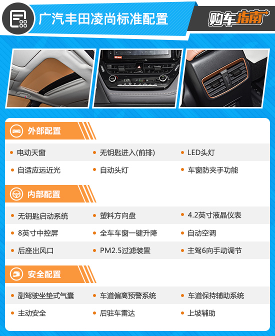 推薦2.0L豪華版 廣汽豐田凌尚購車指南 推薦2.0L豪華版 廣汽豐田凌尚購車指南