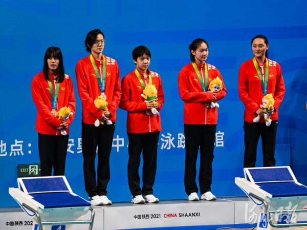 游泳開賽 河北女將首日摘銅 游泳開賽 河北女將首日摘銅