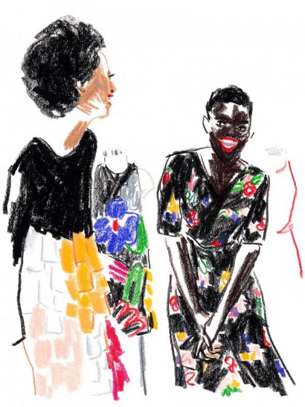 時尚插畫師Damien Florébert Cuypers繪製出隨性而自由的時尚插畫