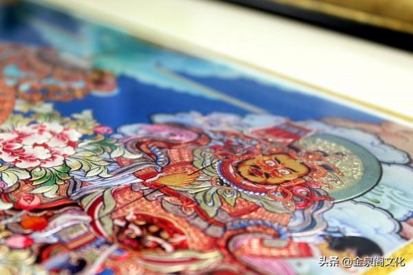 《大國工匠 傳世唐卡》金雕彩繪版畫