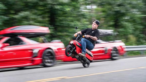 NSX改拖車,這兄弟是怎麼想的? NSX改拖車,這兄弟是怎麼想的?