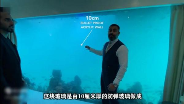 將臥室蓋在海底，每天看著魚群入睡，迪拜土豪的海洋別墅