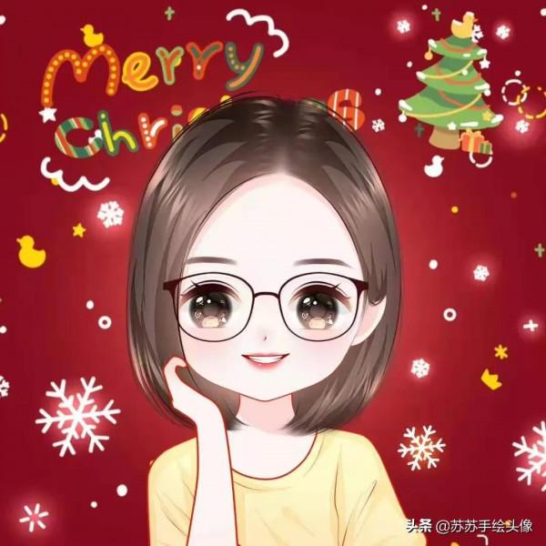 換個頭像吧，喜慶又好看的卡通動漫頭像，聖誕節專用
