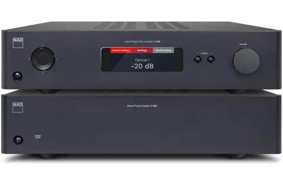 橋接使我快樂！NAD C 368合併式放大器和C 268後級放大器