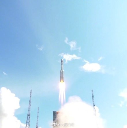 天舟三號點火起飛 天舟三號點火起飛