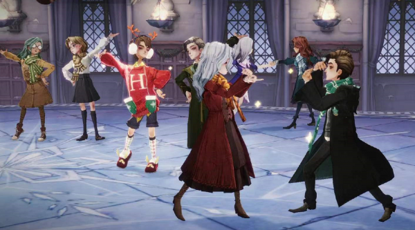 溜冰還上天？哈利波特手遊聖誕歡樂來襲，新奇體驗震驚巫師