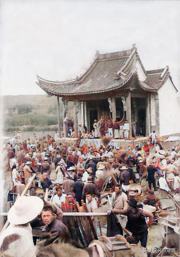 南京舊影：民國時期，熱鬧非凡的蔣王廟廟會