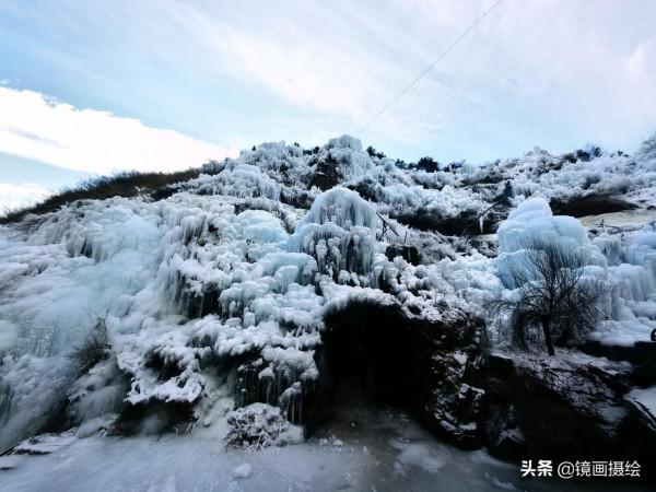 北京門頭溝神泉峽冰瀑 超美景色驚豔遊客