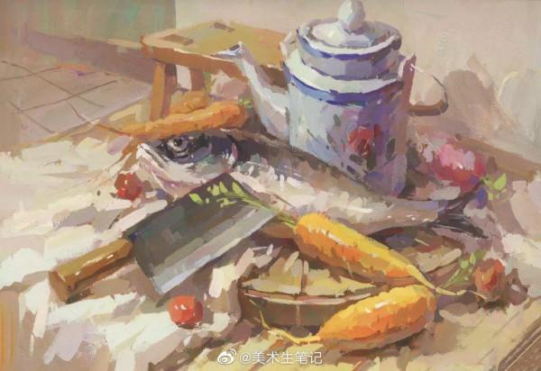 色彩中的魚怎麼畫出鮮活感？抓住特徵畫出寫實感