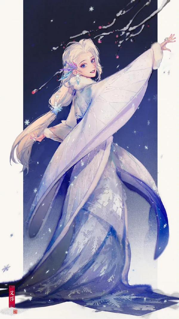 漫圖系列：《迪士尼公主-中國風》