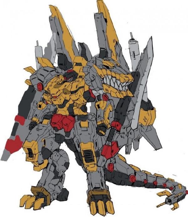 藏玩閣《變形金剛》恐龍設定圖，大家感覺怎麼樣？