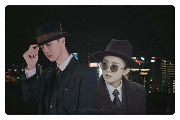 趙麗穎王一博化身黑幫老大，快點把這個月保護費交一下