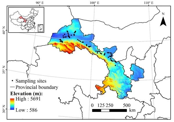河西走廊荒漠區土壤微生物地理分佈格局及驅動機制研究取得進展