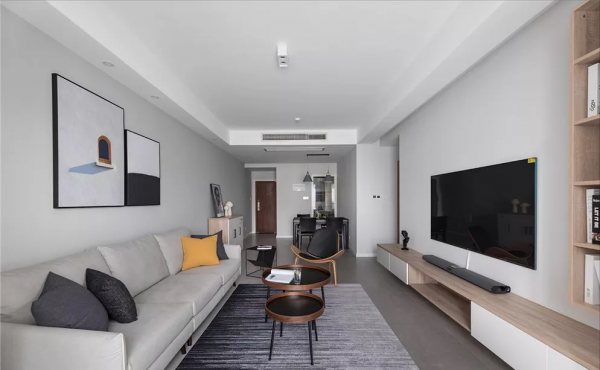 106㎡灰調北歐3室2廳,打造簡約舒適的生活格調 106㎡灰調北歐3室2廳,打造簡約舒適的生活格調