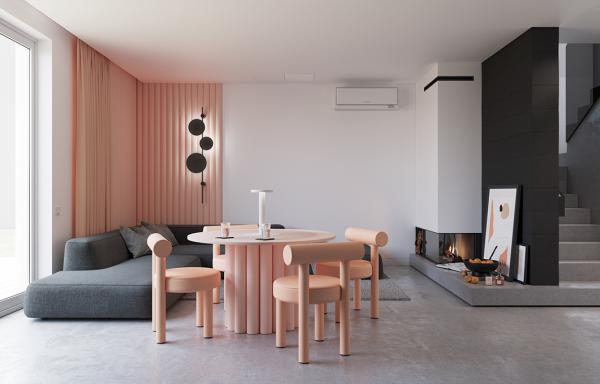 高階灰+粉色，天作之合的經典CP，給你難以自持的優雅與浪漫