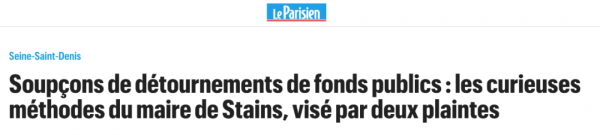 法國市長理直氣壯挪用公款：給我一個月的零花錢