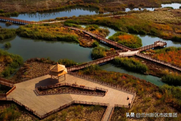 醉美秦王川，秋景如詩如畫