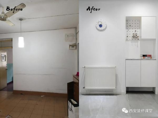 100㎡三室老房為娃上學，改頭換面重裝修