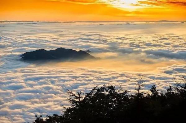 泰山雲海，蔚為壯觀