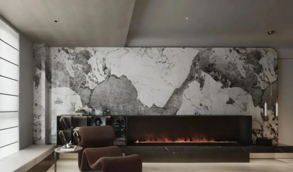 156㎡奢華過後的極簡,大理石的風雅韻味 156㎡奢華過後的極簡,大理石的風雅韻味