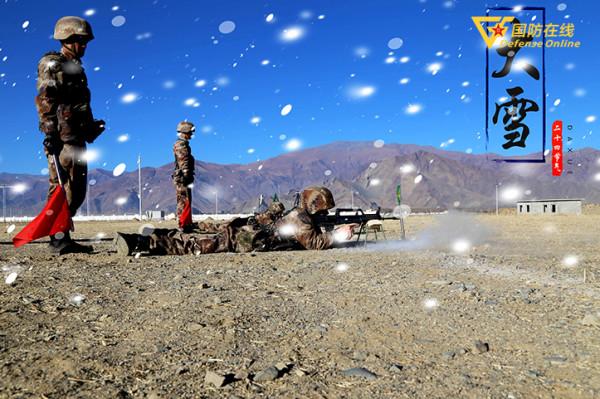 大雪節氣，帶您領略高原練兵風采