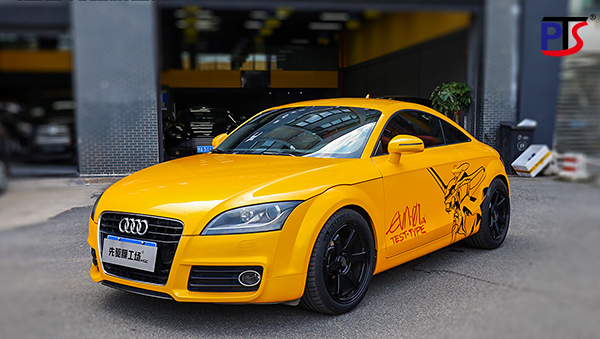 一道&quot&semi;黃色閃電&quot&semi;！ PTS改色膜之電光金屬黃