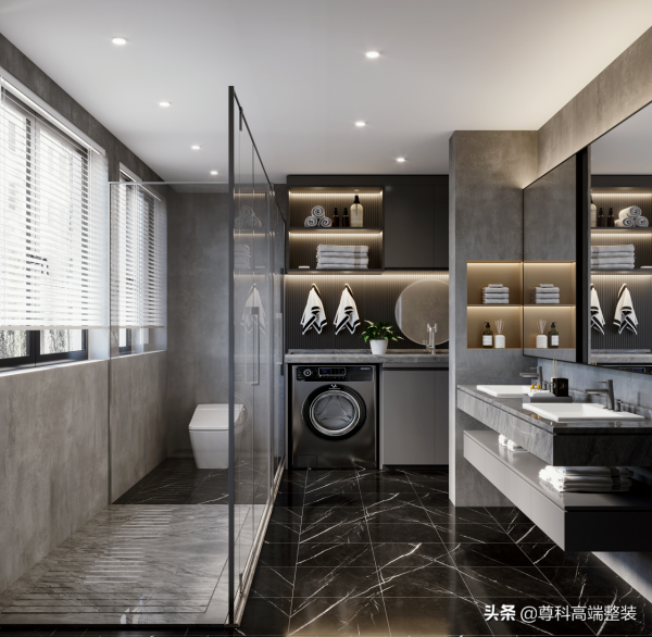 現代輕奢風,當原木遇上金屬,是別緻的表達 現代輕奢風,當原木遇上金屬,是別緻的表達