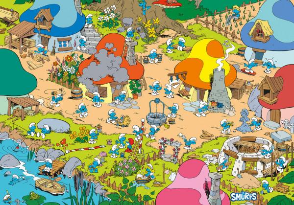 《藍精靈》動畫片40年：中世紀的森林世外桃源