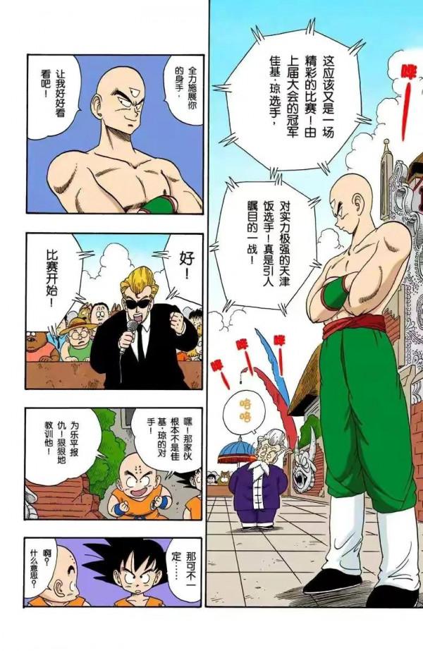 龍珠全綵漫畫121至125回~悟空vs小林