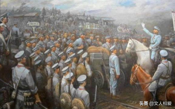 忠王李秀成部下失敗後回老家，兒子成為清朝滅亡的領導，後封上將