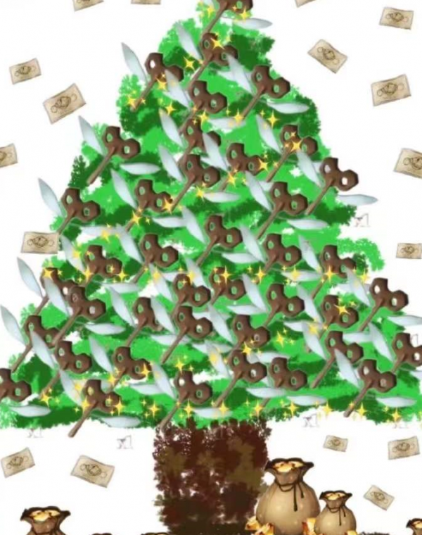 哈利波特手遊：玩家許願聖誕樹！掛滿發條實在令人心動