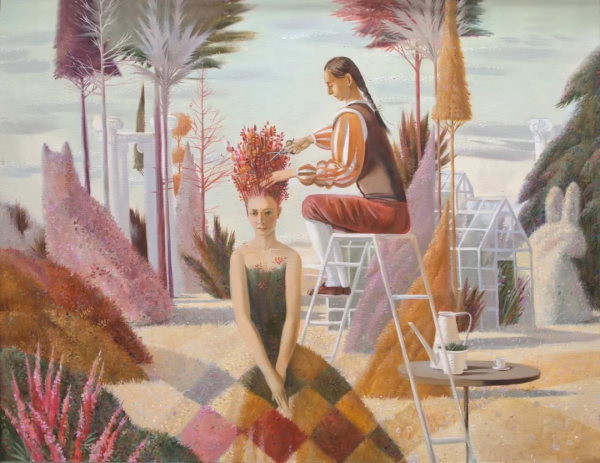 富有詩意的畫風，讓人無限遐想—烏托邦的世界