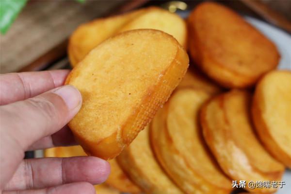 炸饅頭片，不要裹蛋液，分享個新方法，饅頭片更加酥脆還不油膩