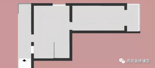 60㎡一室一廳法式小宅，兩人的浪漫家